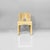 Italian space age cream chairs 4868 by Joe Colombo for Kartell, 1970s Pair of Model 4868 chairs, also known as the...