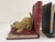 Vintage Golden Retriever Bookends – Heavy Resin Figural Dog Pair For Sale - Image 4 of 13