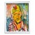 Vintage Fauvist Signed Original Oil Portrait Painting on Board For Sale