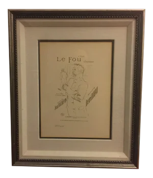 1960s Vintage Henri De Toulouse-Lautrec Print