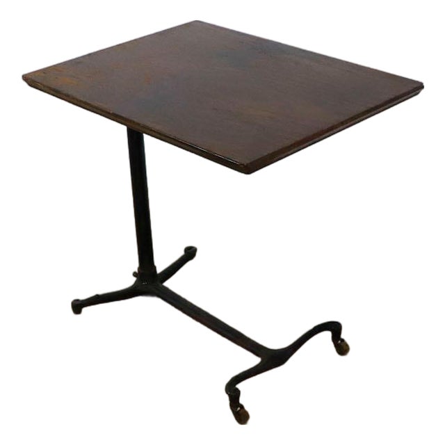 19th Century Adjustable Drafting Table in Cast Iron For Sale