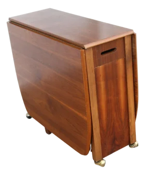 Mid 20th Century Mid Century Danish Dropleaf Storage Table And Chairs