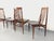 Wood Vintage Scandinavian Style Chairs in Rosewood by Ernst Martin Dettinger for Lucas Schnaidt, 1960s, Set of 4 For Sale - Image 7 of 18