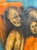 This is a wonderful example of Charles Alston's figurative work. This piece is a rare oil on masonite board. The...