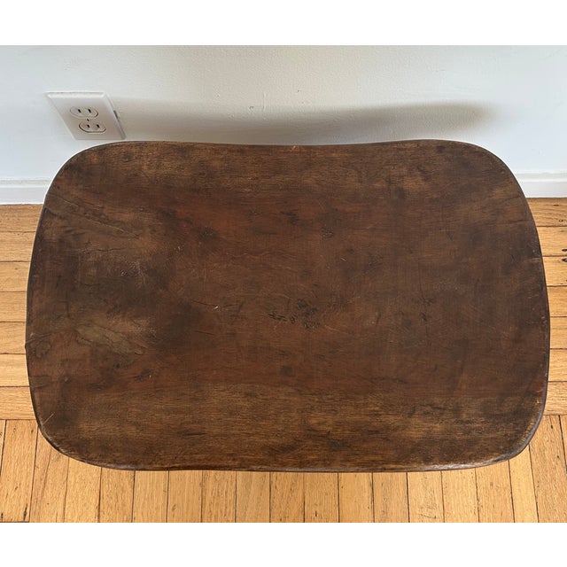 Vintage Rustic African Senufo Stools - Set of 3 For Sale - Image 12 of 15