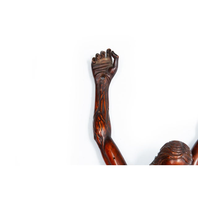Fine Carved Boxwood 17th Century Jansenist Corpus Christi For Sale - Image 12 of 18