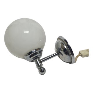 Art Deco Wall Lamp, Poland, 1950s For Sale