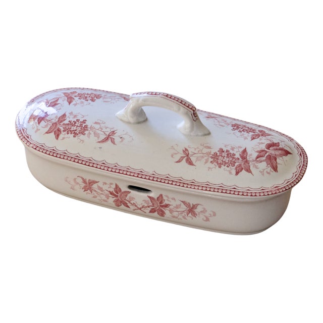 Antique Comb Holder in Dutch Ironstone from Maestricht, 1886 For Sale