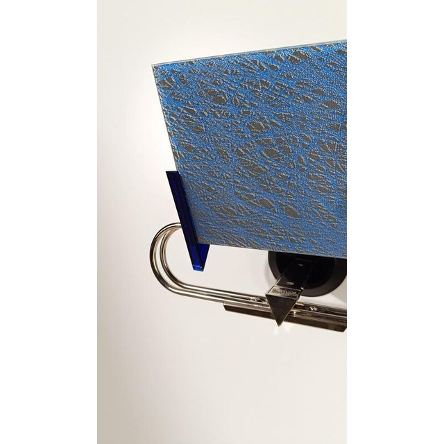 Italian Post Modern Sconce attributed to Perry A. King & S. Mirand for Arteluce, 1980s For Sale - Image 10 of 18