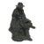 Bronze Sculpture “The Sittin’ Man” Signed Petronzio C1930 For Sale