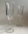 Transparent Vintage Arcoroc Fluted Champagne Glasses – Arcade Bengale Pattern - Set of 2 For Sale - Image 8 of 9