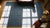 Traditional Antique Indian Cotton Dhurrie Rug With Blue Vertical Stripe Motif For Sale - Image 13 of 15