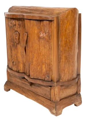 French Oak Cabinet, 1950s