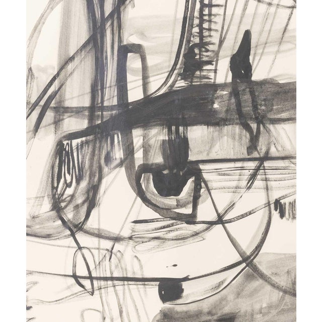 Jana Schroder Abstract Composition Ink, Ca. 2020 For Sale - Image 4 of 7