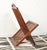 This is a beautiful 1960s magazine rack in rich, hand-rubbed solid walnut. In very good condition with some wear from use...