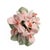 Vintage Handmade Fabric Flower Bouquet Arrangement For Sale - Image 9 of 13