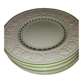 Genuine Antique Wedgewood China Patrician Torbay Green Pattern For Sale