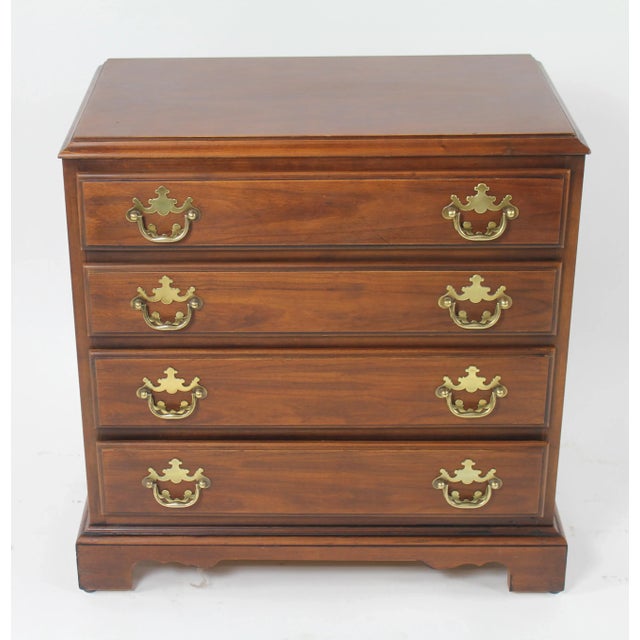 Wood Drexel Furniture Mahogany Desk Drawers For Sale - Image 7 of 7