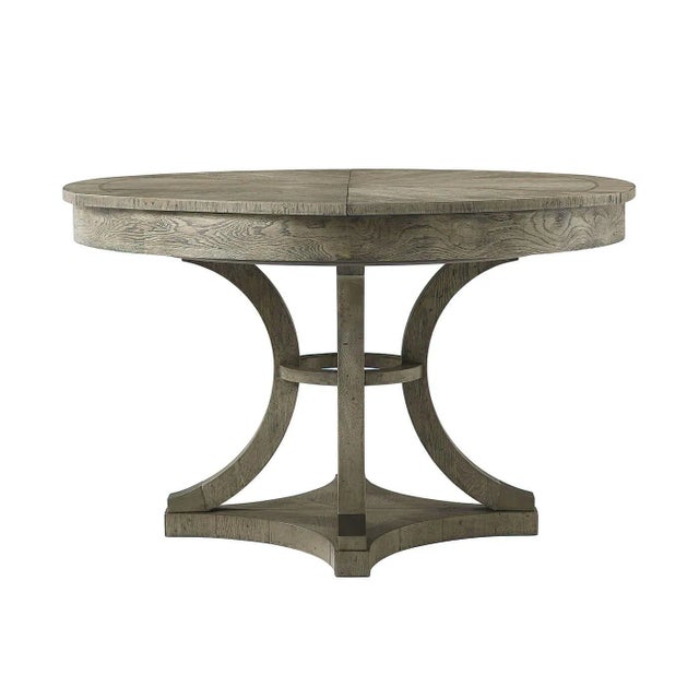 Modern Jupe Extending Greyed Oak Dining Table For Sale In Greensboro - Image 6 of 7