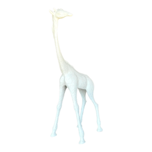 Late 20th Century Vintage Boho Plaster Giraffe