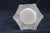 Eiffel Tower Vase White Glass With Slim Tapered Neck and Clear Footed Base 4828b For Sale - Image 16 of 18