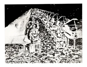 1990 Ann Chernow Melody Lane Intagliotype