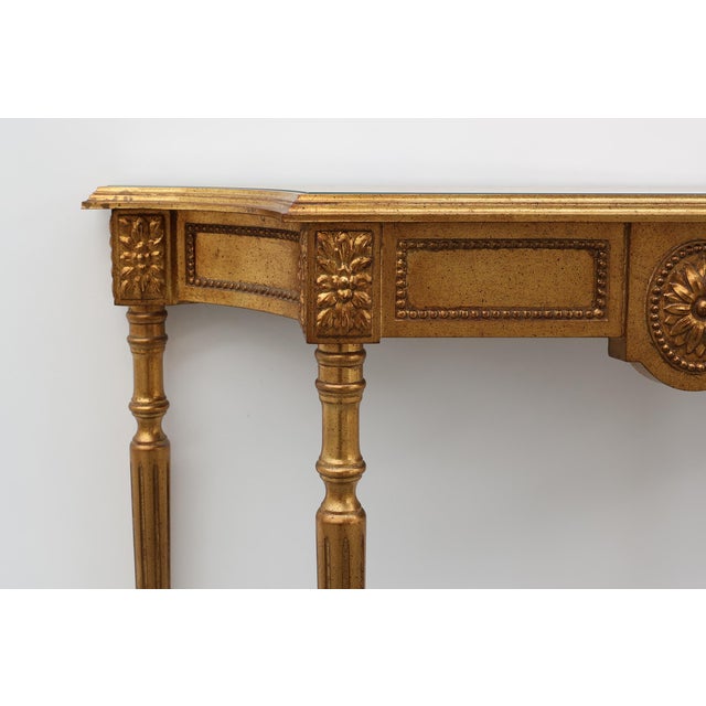 20th Century Louis XVI Console Table by Deknudt, Belgium, 1950s For Sale - Image 4 of 11
