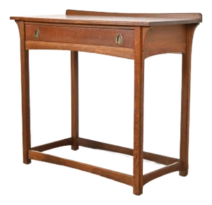 Lifetime Furniture Antique Mission Oak Arts & Crafts Puritan Buffet Server or Console Table, Circa 1900