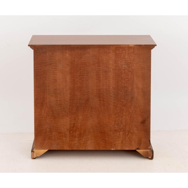 Brown Louis Philippe Style Maple Open Bookcase For Sale - Image 8 of 8
