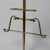 Vintage Mid Century Gentlemens Valet Brass Gentlemens Butler Coat Floor Stand For Sale - Image 4 of 12