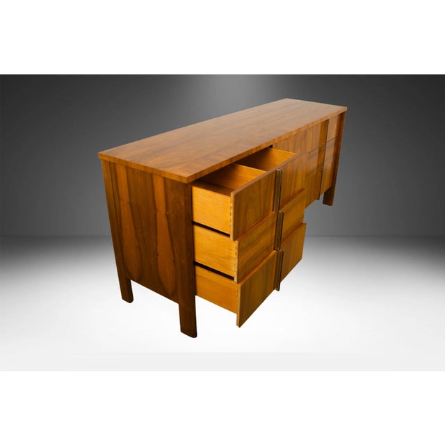 Mid-Century Modern Mid Century Dale Ford John Widdicomb Triple Dresser For Sale - Image 3 of 13