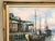 Mid 20th Century Vintage Signed & Framed W. Haywood Painting on Canvas, Boats and Old Boathouse For Sale - Image 5 of 10