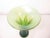 Signed Lundberg Studios Magnolia Pulled Feather Leaf Art Glass Vase Iridescent For Sale In Seattle - Image 6 of 16