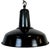 Industrial French Dark Grey Enamel Factory Pendant Lamp, 1960s For Sale - Image 17 of 17