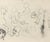 Mino Maccari, Figures, 1965, Charcoal For Sale