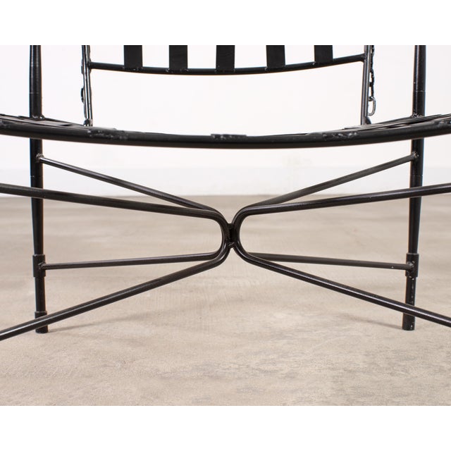 Set of Four Mario Papperzini Amalfi Adjustable Chain Lounge Chairs For Sale - Image 14 of 18