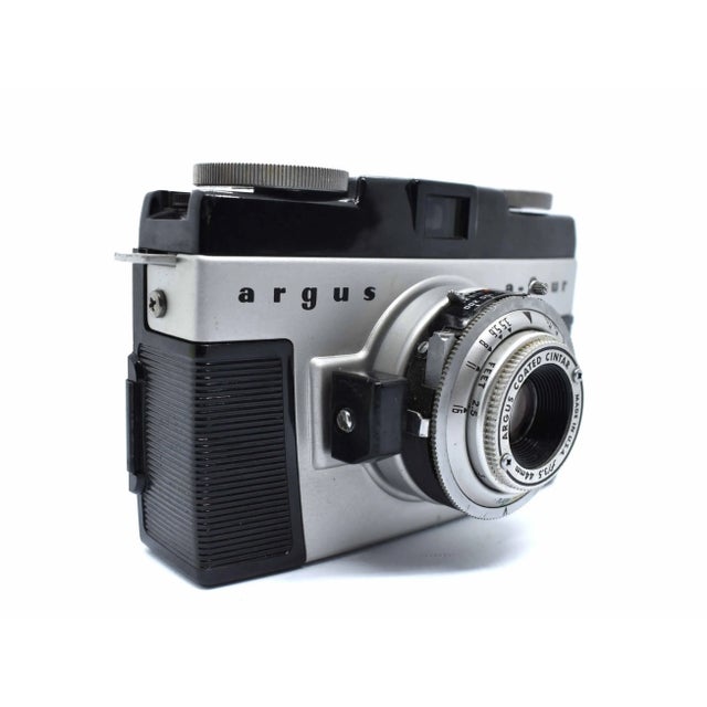 1950's Argus A-Four 35mm Camera With Genuine Leather Case