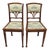 Set of Art Nouveau Oak Side Chairs, 1890s For Sale