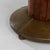 1920s French Oval Art Deco Dining Table With Inlaid Top and Brass Base For Sale - Image 12 of 18