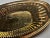 Vintage Gold Bread Tray or Cookies or Crackers For Sale - Image 6 of 11