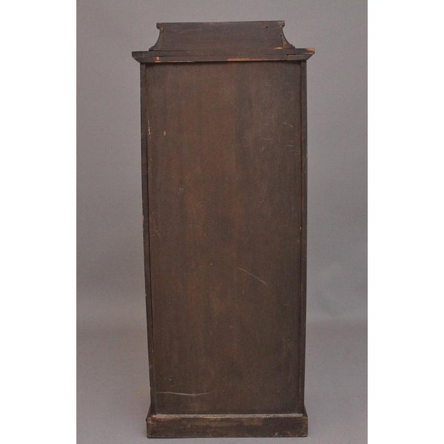 Antique Wellington Chest in Walnut and Marquetry, 1860 For Sale - Image 4 of 17