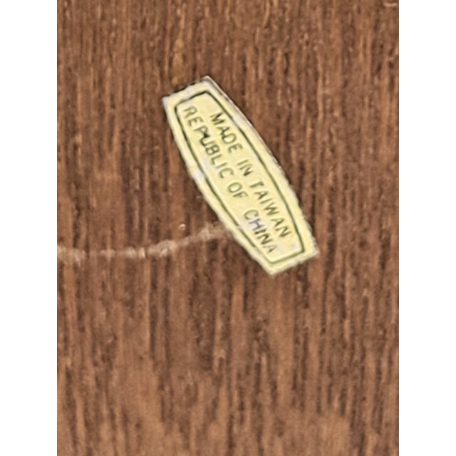 Vintage Wood Cork Coaster Set - 8 Drawer Coasters in Chest For Sale In San Francisco - Image 6 of 17