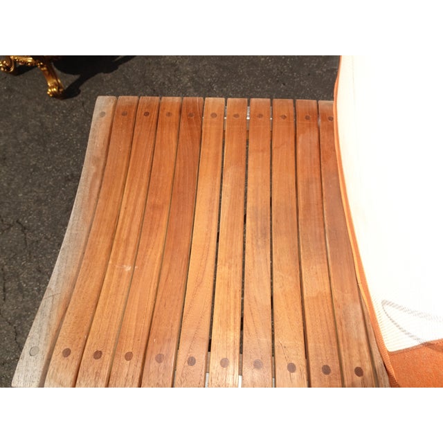 Set of Four Vintage Westminster Teak & Stainless Steel Vogue Bar Stools For Sale - Image 11 of 13