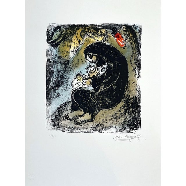Marc Chagall, Meditation, 1979, Lithograph For Sale