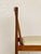 Scandinavian Chair in Walnut and Leather, 1960s For Sale - Image 9 of 10