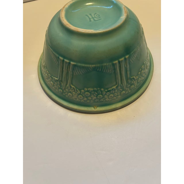 Early 20th Century Early 20th Century Homer Laughlin “Apple Tree” Mixing Bowl - Small/Medium Size For Sale - Image 5 of 12