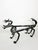 Cast Iron Andirons from Edouard Schenck, France, 1950s, Set of 2 For Sale - Image 3 of 12