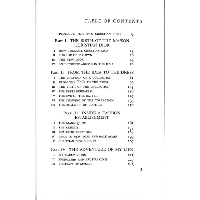 Paper "Christian Dior and I" 1957 Dior, Christian For Sale - Image 7 of 11