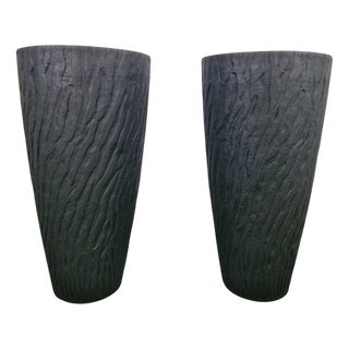 Large Handmade Talon Floor Vases or Planters, 2000s, Set of 2 For Sale