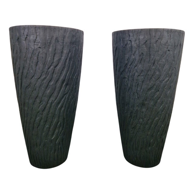 Large Handmade Talon Floor Vases or Planters, 2000s, Set of 2 For Sale